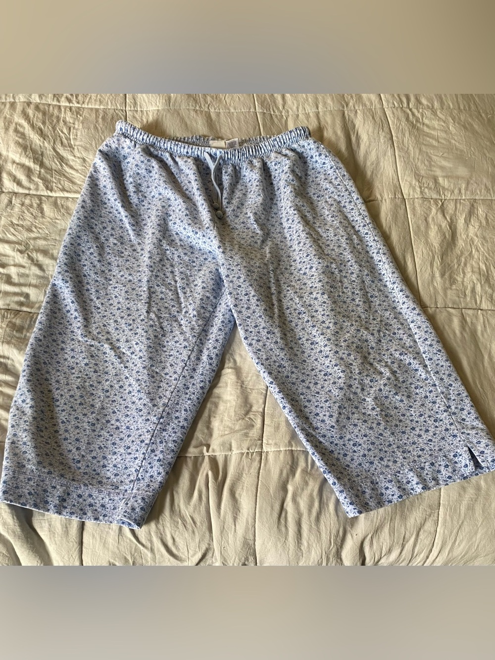 Cherokee Light Blue Floral Jogger Pants for women’s